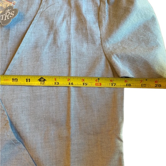 The Royal Standard Dorado Button Gray Wrap Dress - Picture 6 of 13